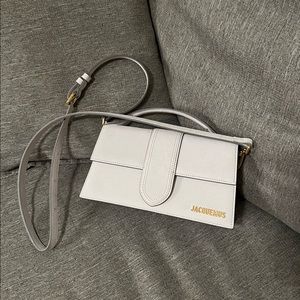 Jacquemus le grand bambino bag gray